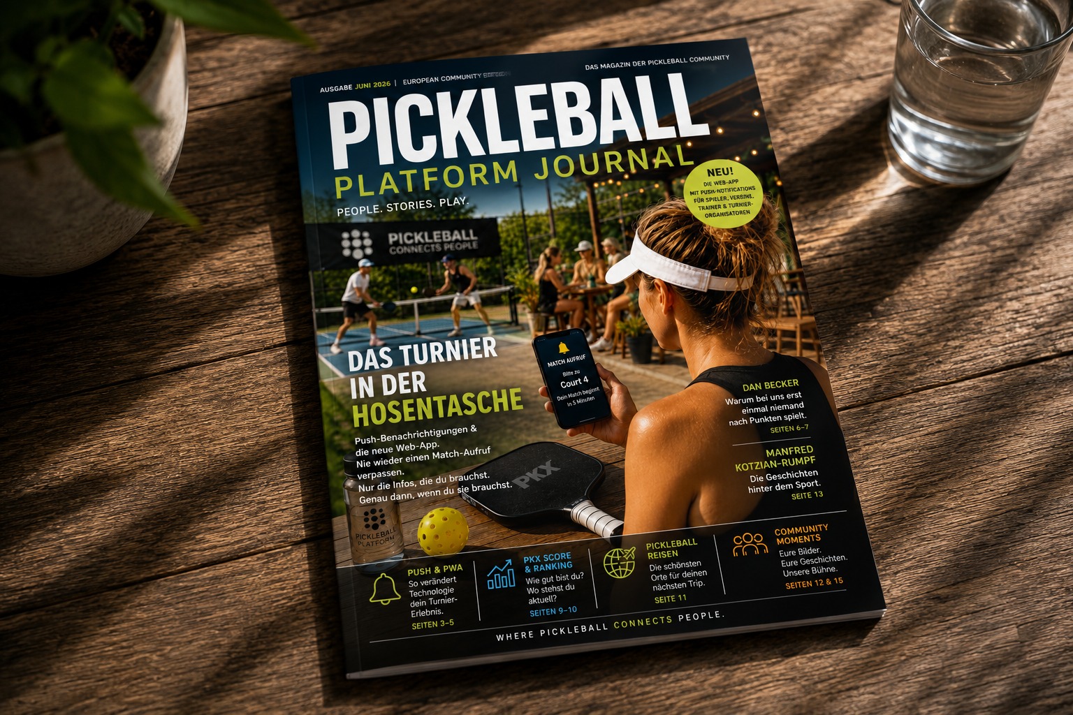 Pickleball Platform Journal feat. Coach Dan